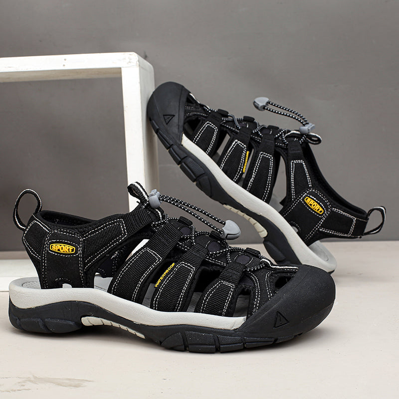 UPIShi® - Men's Closed Toe Outdoor Lightweight Fisherman Water Sandals