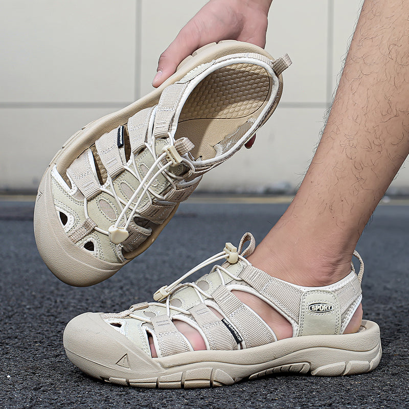 UPIShi® - Men's Closed Toe Outdoor Lightweight Fisherman Water Sandals