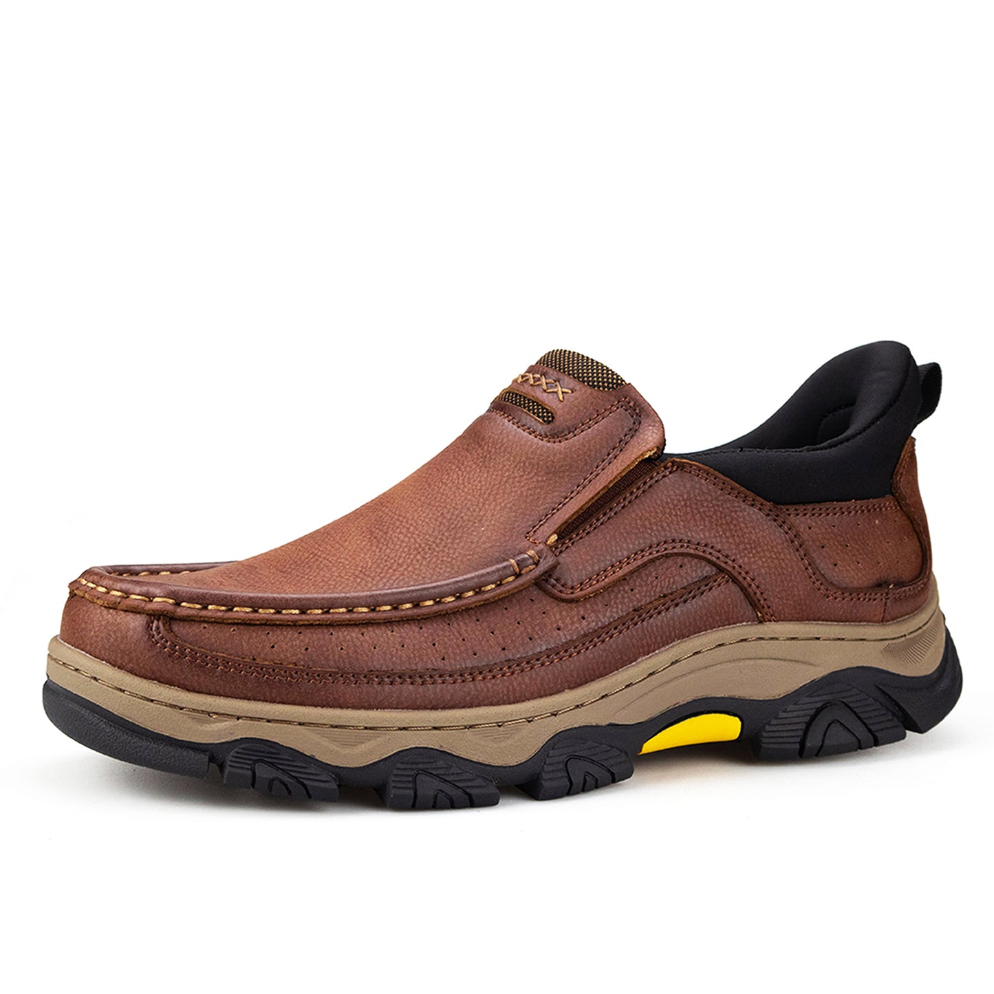 UPIShi® - Orthopedic Hands Free Slip On Leather Walking Loafers