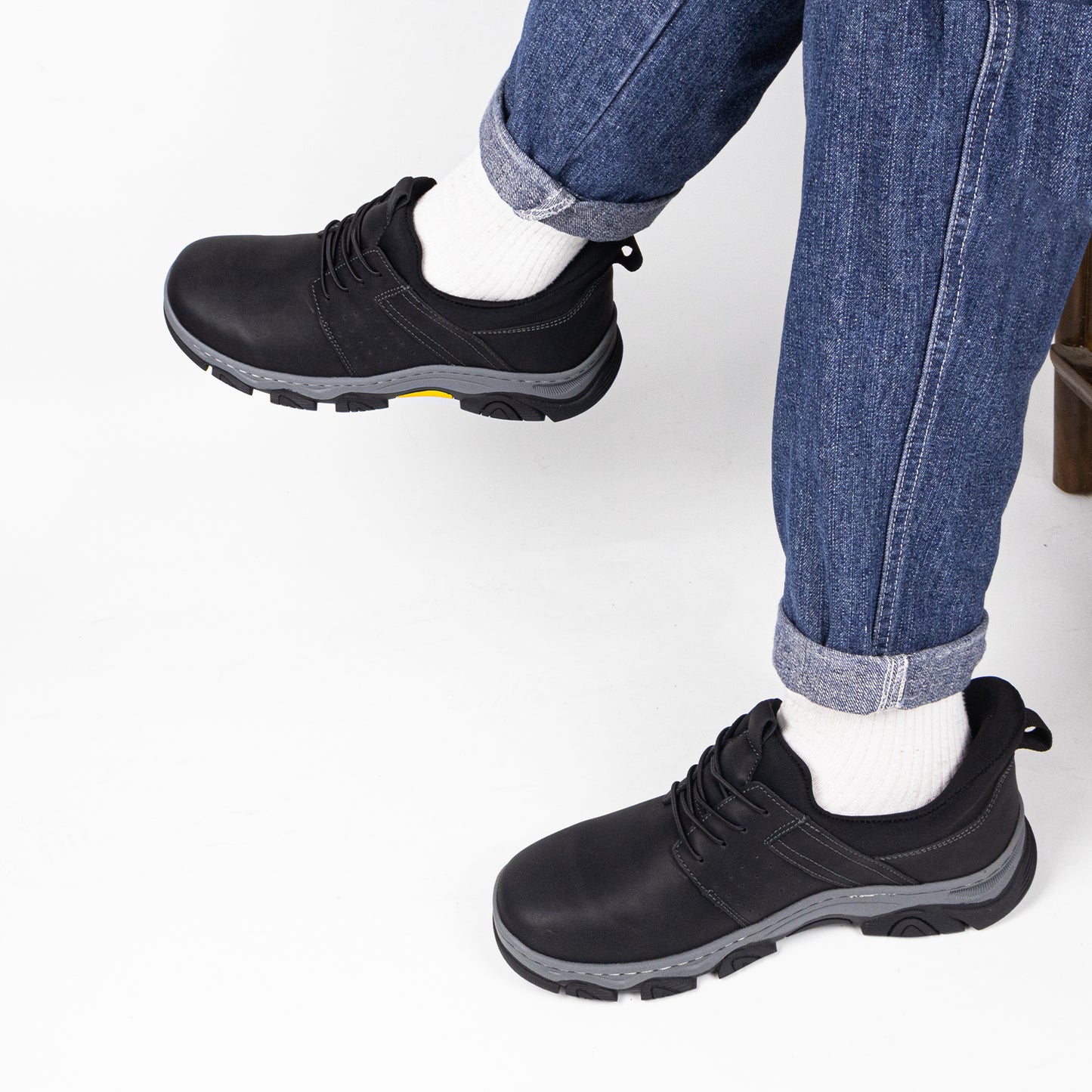 UPIShi® - Orthopedic Hands Free Slip On Leather Walking Loafers V4