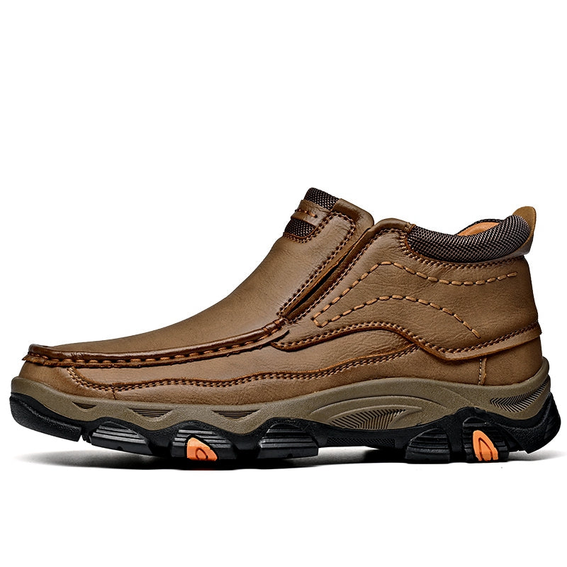 UPIShi® - Botas ortopédicas de caña alta, zapatos para caminar sin cordones V2