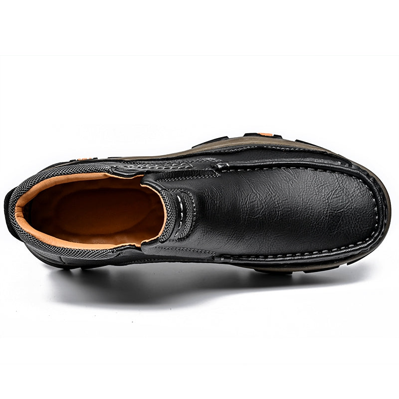 UPIShi® - Botas ortopédicas de caña alta, zapatos para caminar sin cordones V2