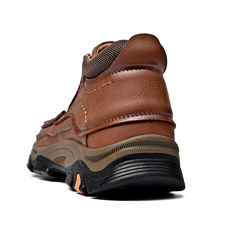 UPIShi® - Botas ortopédicas de caña alta, zapatos para caminar sin cordones V2