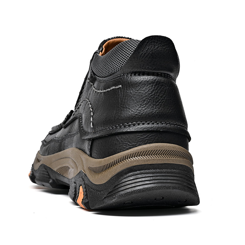 UPIShi® - Botas ortopédicas de caña alta, zapatos para caminar sin cordones V2