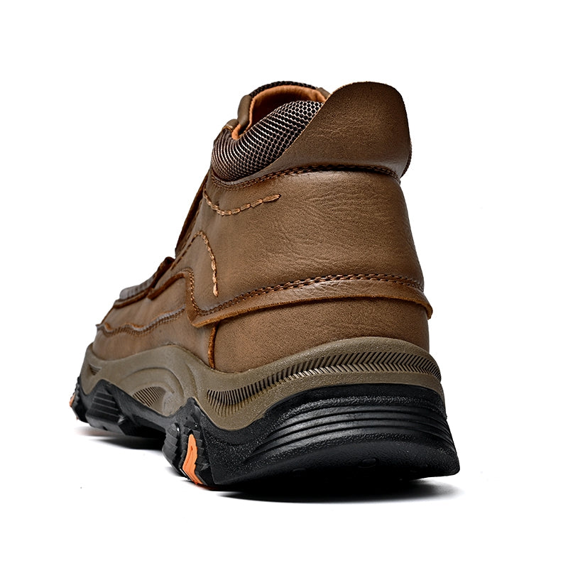UPIShi® - Botas ortopédicas de caña alta, zapatos para caminar sin cordones V2