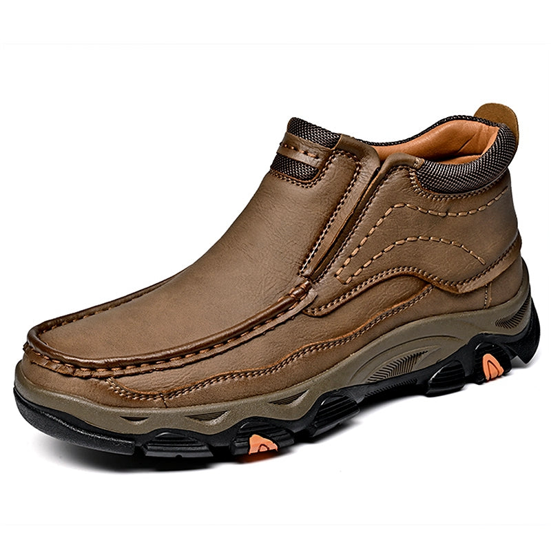 UPIShi® - Botas ortopédicas de caña alta, zapatos para caminar sin cordones V2