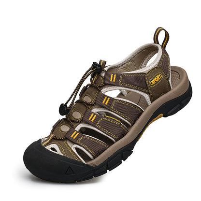 UPIShi® - Men's Closed Toe Outdoor Lightweight Fisherman Water Sandals