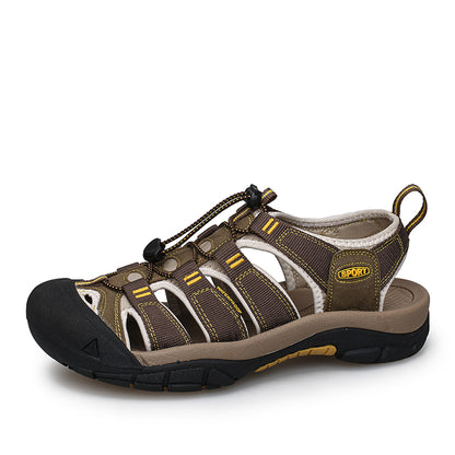 UPIShi® - Men's Closed Toe Outdoor Lightweight Fisherman Water Sandals