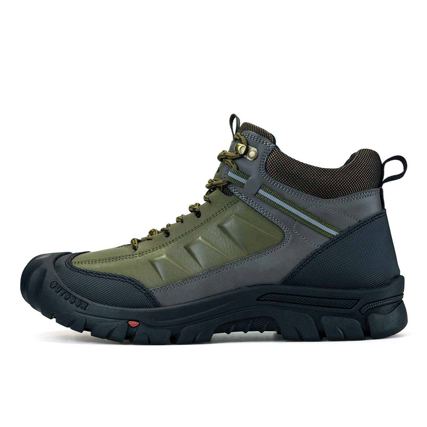 UPIShi® - Hiking Waterproof Leather Walking Lightweight Working Boots