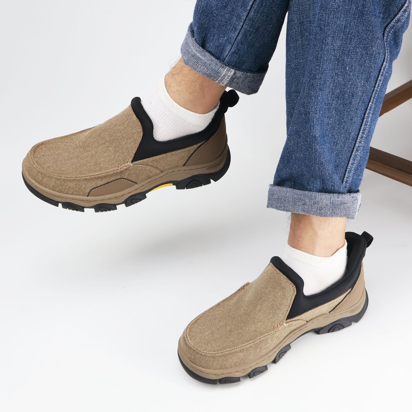 UPIShi® - Orthopedic Hands Free Slip On Canvas Walking Loafers