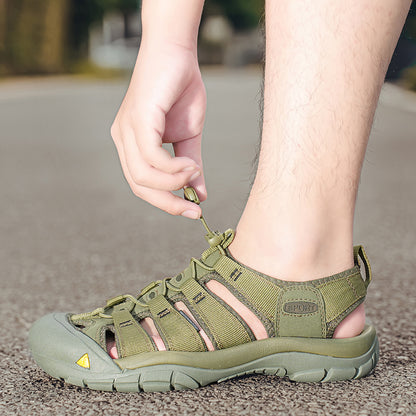 UPIShi® - Men's Closed Toe Outdoor Lightweight Fisherman Water Sandals