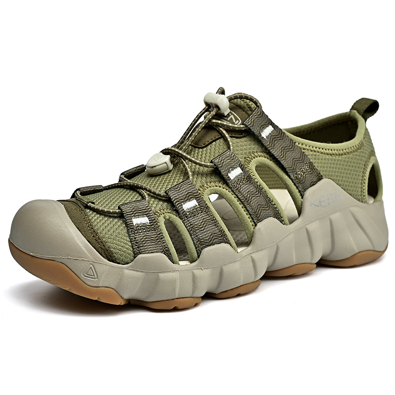 Sandalias UPIShi para hombre, cerradas, transpirables, fáciles de poner y cómodas para senderismo y agua. 