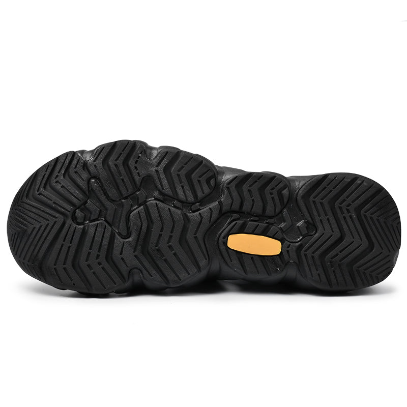 Sandalias UPIShi para hombre, cerradas, transpirables, fáciles de poner y cómodas para senderismo y agua. 