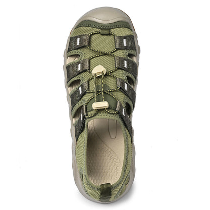 Sandalias UPIShi para hombre, cerradas, transpirables, fáciles de poner y cómodas para senderismo y agua. 