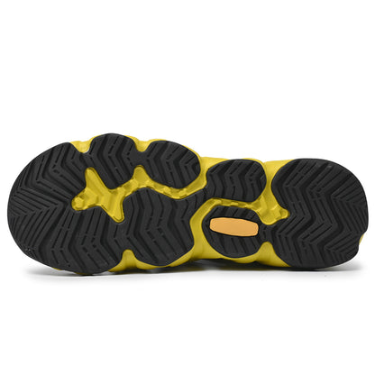 Sandalias UPIShi para hombre, cerradas, transpirables, fáciles de poner y cómodas para senderismo y agua. 