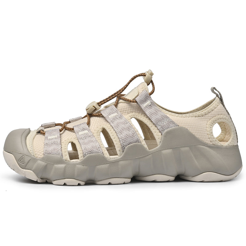 Sandalias UPIShi para hombre, cerradas, transpirables, fáciles de poner y cómodas para senderismo y agua. 
