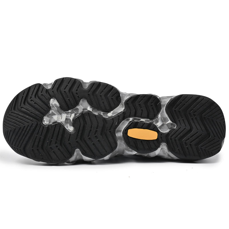 Sandalias UPIShi para hombre, cerradas, transpirables, fáciles de poner y cómodas para senderismo y agua. 