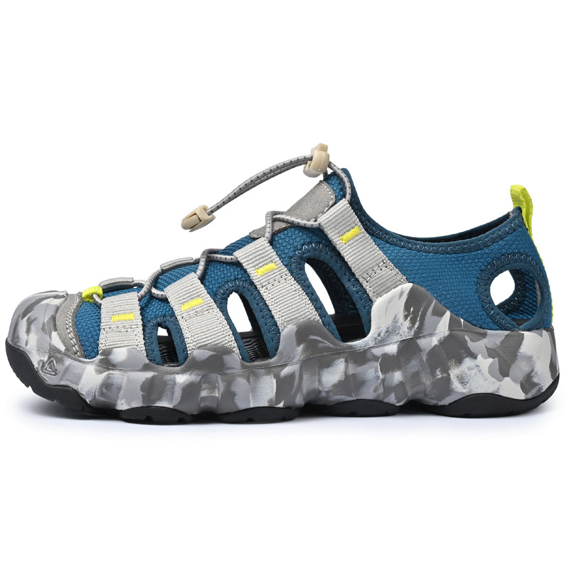 Sandalias UPIShi para hombre, cerradas, transpirables, fáciles de poner y cómodas para senderismo y agua. 