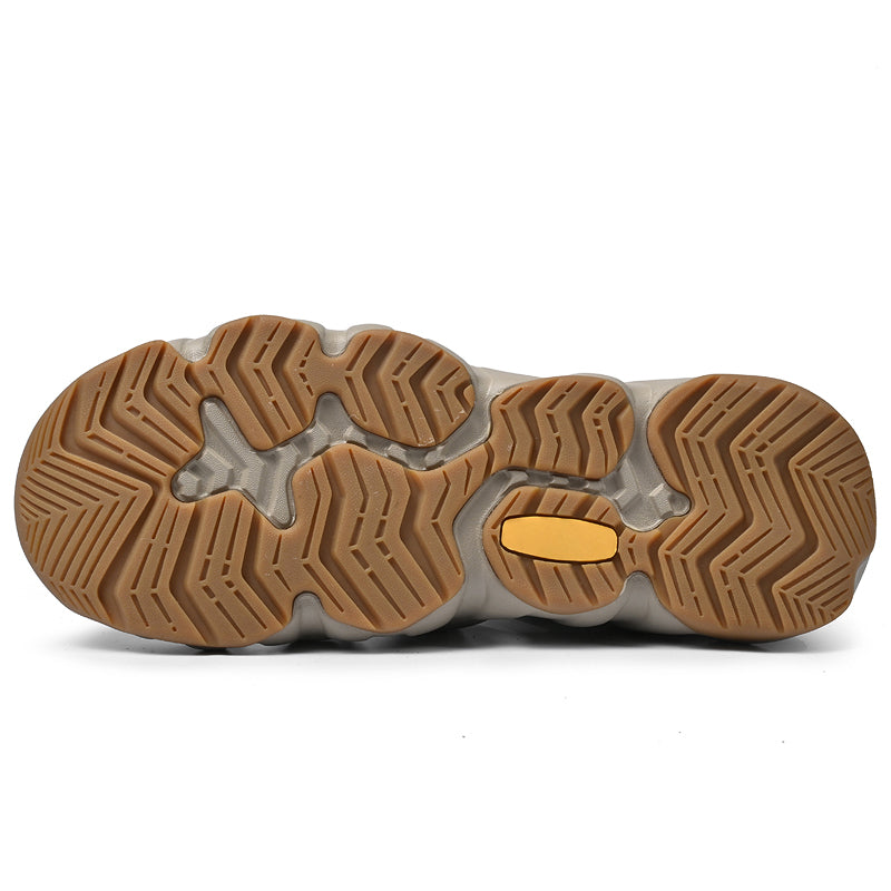 Sandalias UPIShi para hombre, cerradas, transpirables, fáciles de poner y cómodas para senderismo y agua. 