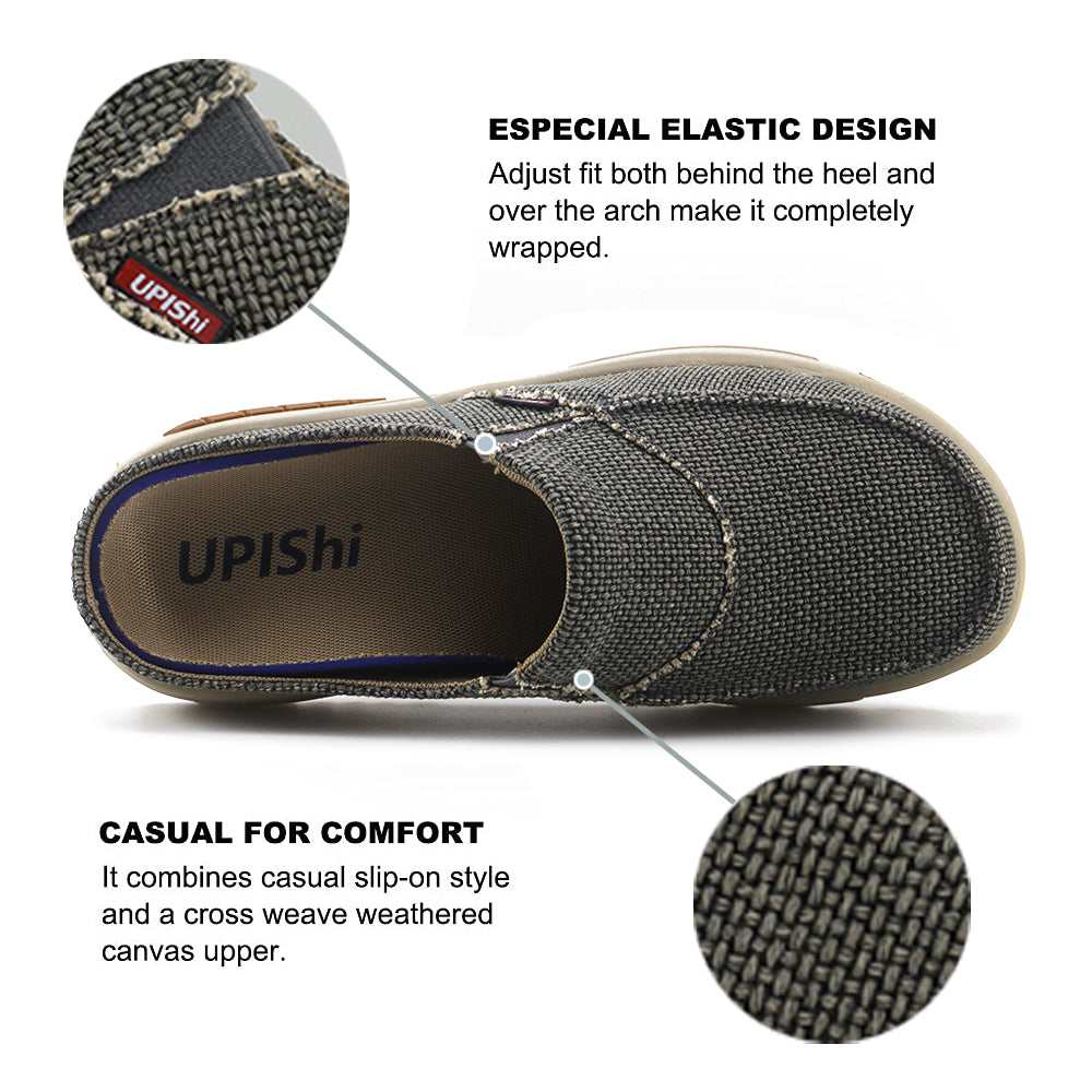 UPIShi® - Men's Arch Support Orthopedic Plantar Fasciitis Indoor Slippers